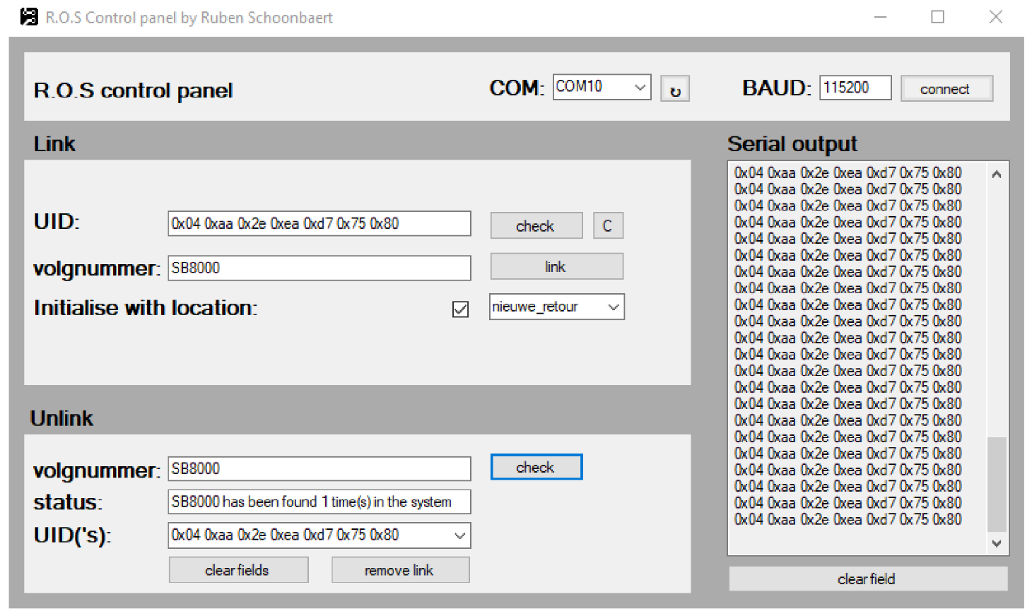 Digital Tracking System using NFC - Project image by Ruben Schoonbaert