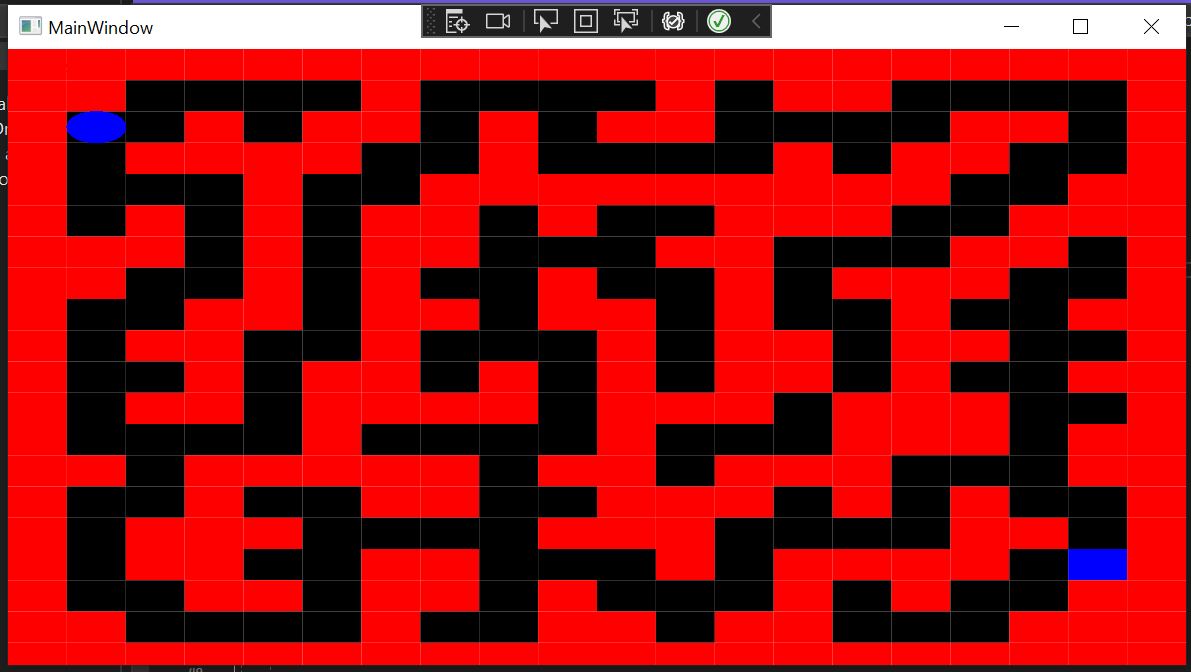 WPF-maze-generation - Project image by Ruben Schoonbaert