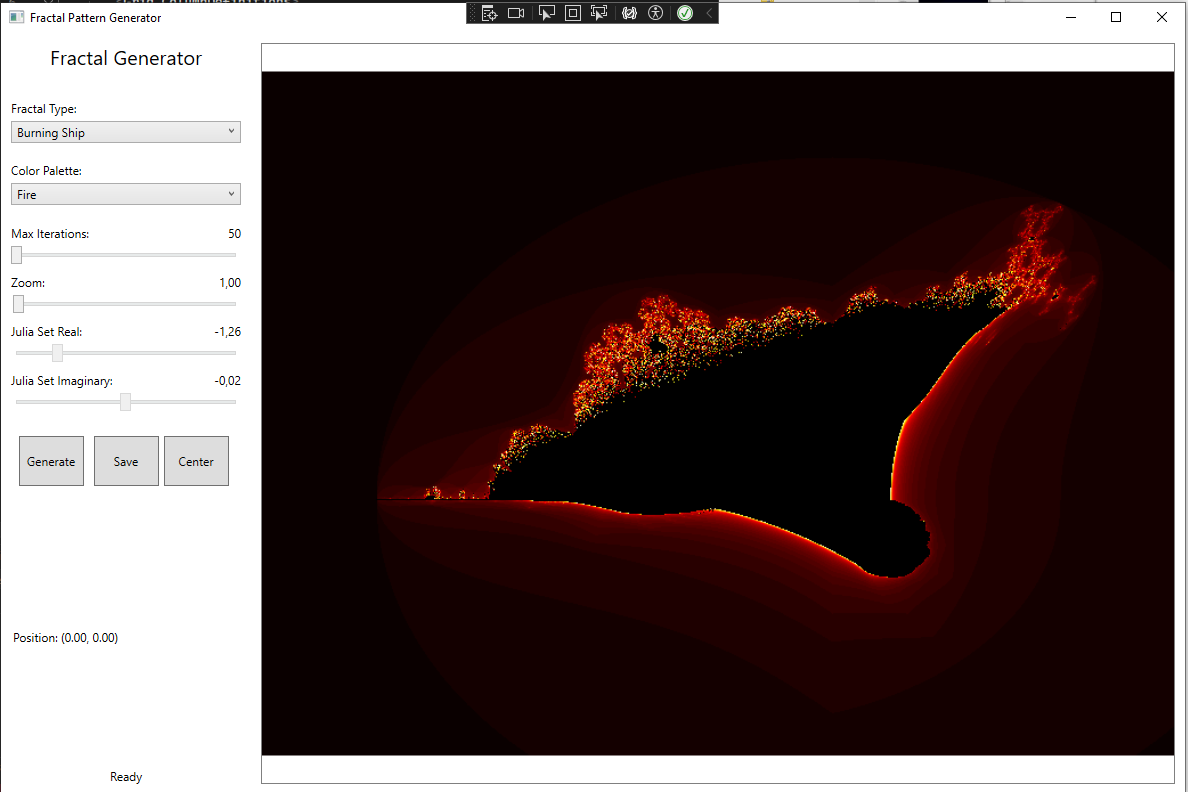 WPF-fractal-generator - Project image by Ruben Schoonbaert